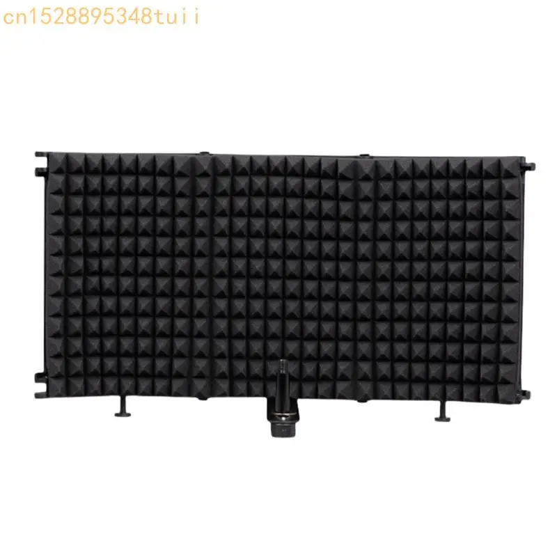 Y4QF 3Panel Microphone Isolation Shield for Enhances Sound Claritys in Various Recording Environment Foldable Foam Filter
Y4QF 3Panel Microphone Isolation Shield for Enhances Sound Claritys in Various Recording Environment Foldable Foam Filter