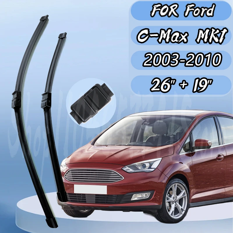 For Ford C-Max MK1 2003-2010 26"+19" Front Rear Wiper Blades Windshield Windscreen Window Cutter
For Ford C-Max MK1 2003-2010 26"+19" Front Rear Wiper Blades Windshield Windscreen Window Cutter