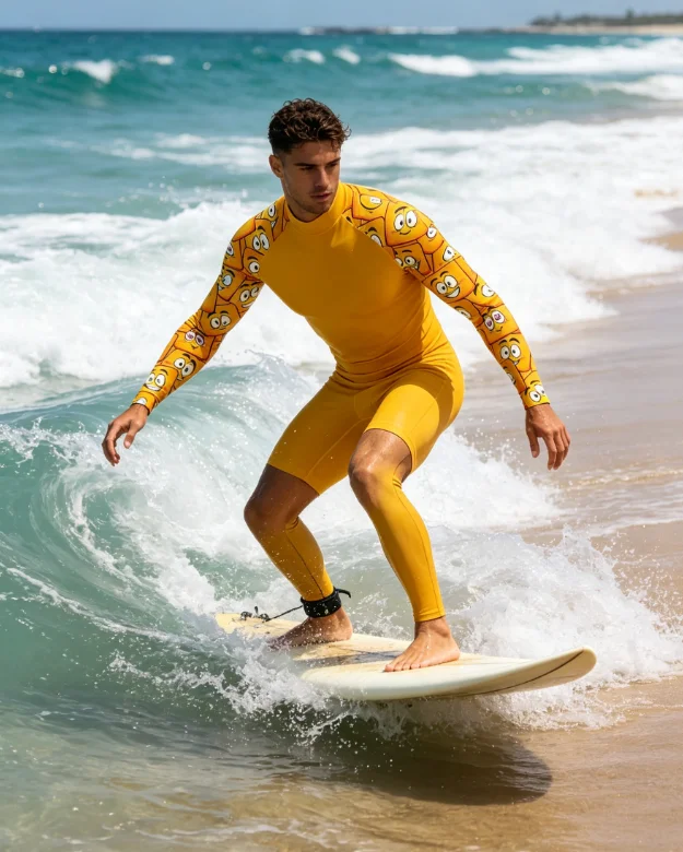 Men's Rashguard Long Sleeve Surfing Shirts Sunscreen Fabric Surf Sweatshirt UV Protection Swimwear
Men's Rashguard Long Sleeve Surfing Shirts Sunscreen Fabric Surf Sweatshirt UV Protection Swimwear