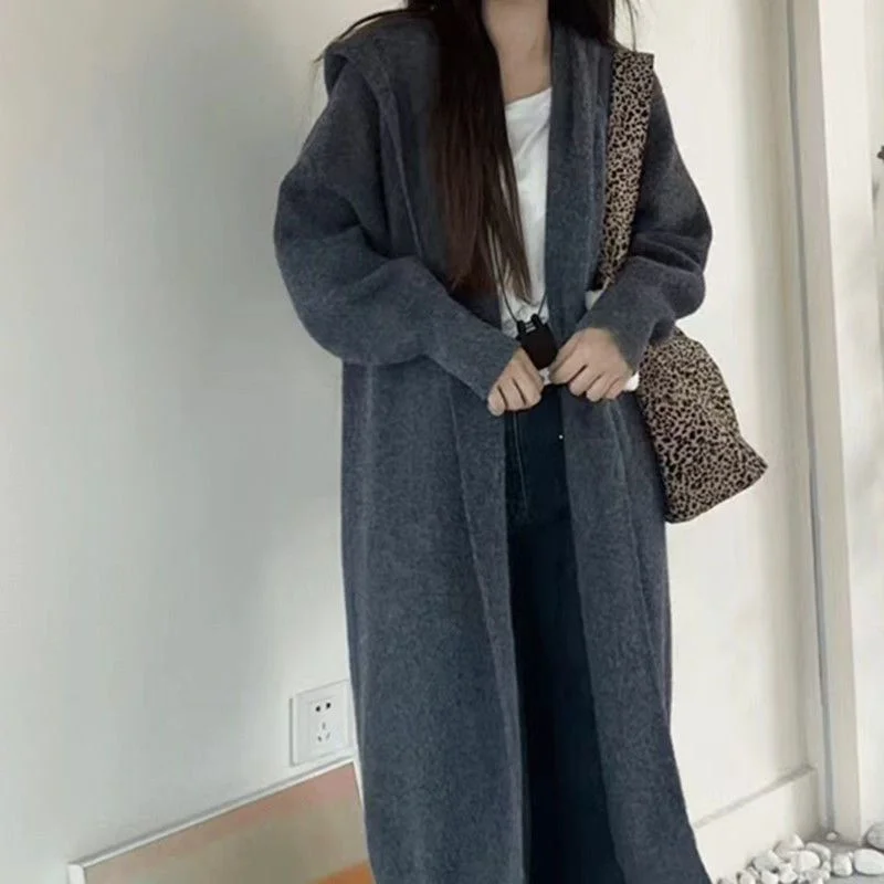 Mid-Long Cardigans Old Money Womens Spring Fairycore Boho Knitwears Curved Slim-Fit High-Collar Loose-Fit Puff Sleeve Front-Open
Mid-Long Cardigans Old Money Womens Spring Fairycore Boho Knitwears Curved Slim-Fit High-Collar Loose-Fit Puff Sleeve Front-Open