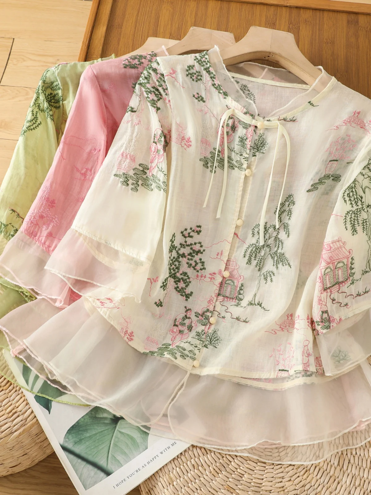 Ele Ogees Spliced Flax irt Women's Summer New Chinese Sle Light National Trend Embroidered Button Cotton Linen Small ...
Ele Ogees Spliced Flax irt Women's Summer New Chinese Sle Light National Trend Embroidered Button Cotton Linen Small ...