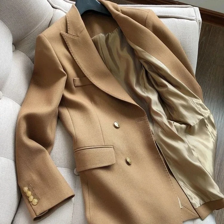 Commute High-End Women's Suit Jaet No Ironing Profional Casual Slimming Sli Commute Friendly Faionable Top
Commute High-End Women's Suit Jaet No Ironing Profional Casual Slimming Sli Commute Friendly Faionable Top