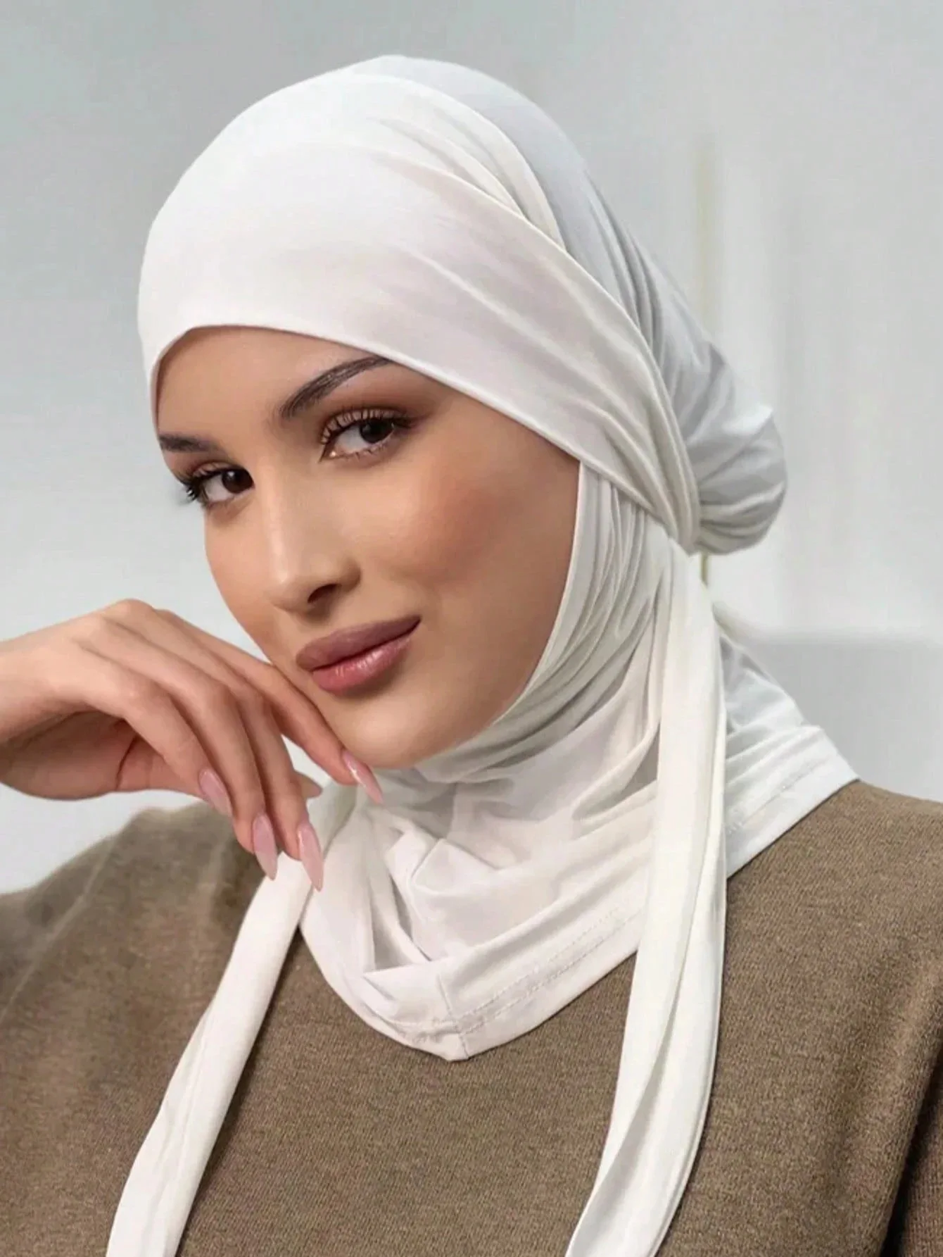 Muslim Hijab Tied Back Headscarf Women Inner Hat Underscarf Jersey Instant Scarf Turban Islamic Head Wrap Bonnet Turbante Mujer
Muslim Hijab Tied Back Headscarf Women Inner Hat Underscarf Jersey Instant Scarf Turban Islamic Head Wrap Bonnet Turbante Mujer