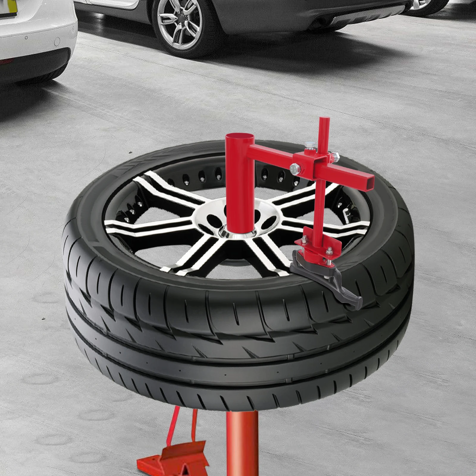 Tire Changer Kit, Manual Duck Head Tire Changer with Center Cone, for Mounting Demounting Tires on Rim, Adjustable
Tire Changer Kit, Manual Duck Head Tire Changer with Center Cone, for Mounting Demounting Tires on Rim, Adjustable
