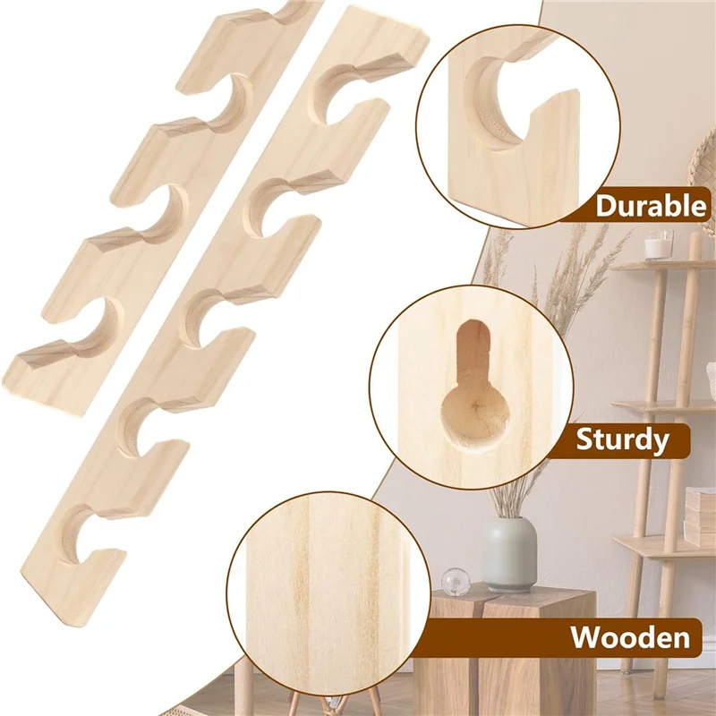 8 PCS Hat Rack For Wall Wooden Baseball Caps Organizer Wall Mount Baseball Hat Holder Vertical Hat Racks For Closet
8 PCS Hat Rack For Wall Wooden Baseball Caps Organizer Wall Mount Baseball Hat Holder Vertical Hat Racks For Closet