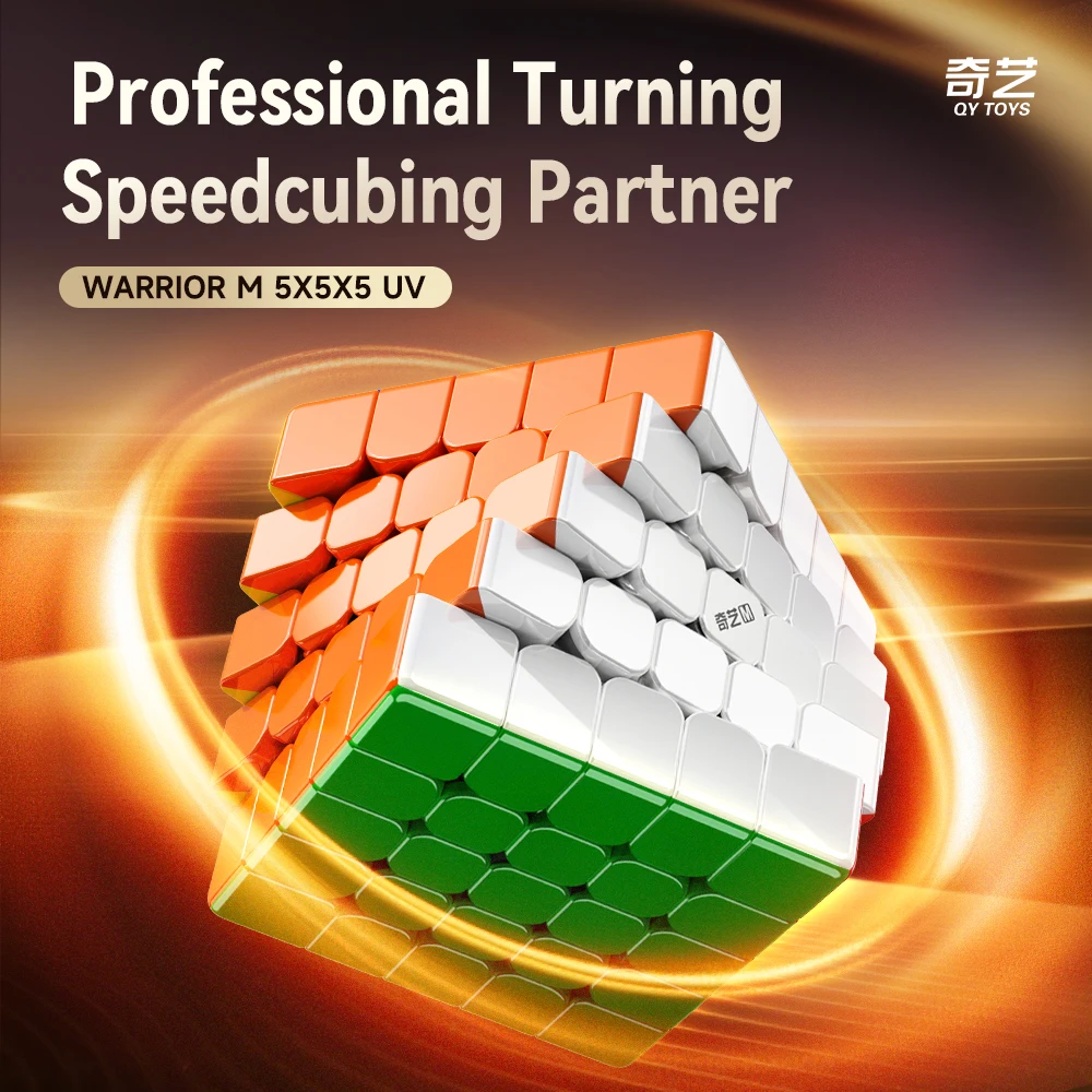 Кубик Рубика QiYi 5x5 Warrior 5x5 M UV, профессиональный скоростной кубик без наклеек, антистресс, головоломка Cubo Magico
Кубик Рубика QiYi 5x5 Warrior 5x5 M UV, профессиональный скоростной кубик без наклеек, антистресс, головоломка Cubo Magico