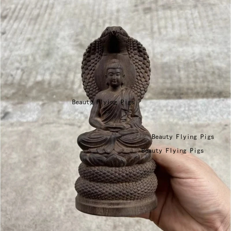 Wooden Carved Snake Buddha Statue Home Decoration Buddha Sculpture Wooden Carving Crafts Feng Shui Accessories Office Decoration
Wooden Carved Snake Buddha Statue Home Decoration Buddha Sculpture Wooden Carving Crafts Feng Shui Accessories Office Decoration