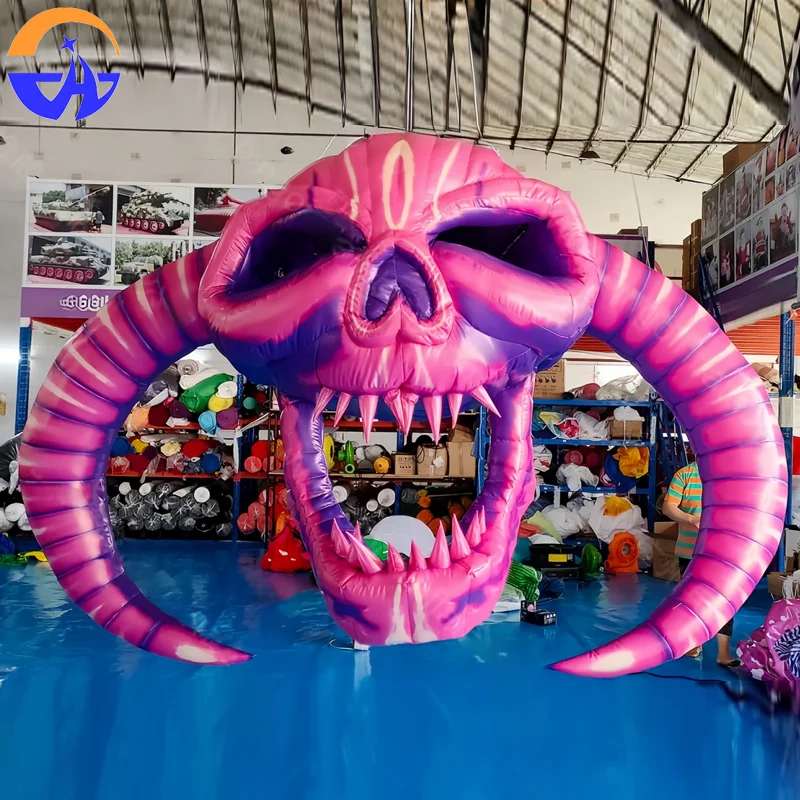 Customized Inflatable Halloween Skull Ghost - Horror Atmosphere Decoration Props & Toys for Outdoor Yards
Customized Inflatable Halloween Skull Ghost - Horror Atmosphere Decoration Props & Toys for Outdoor Yards