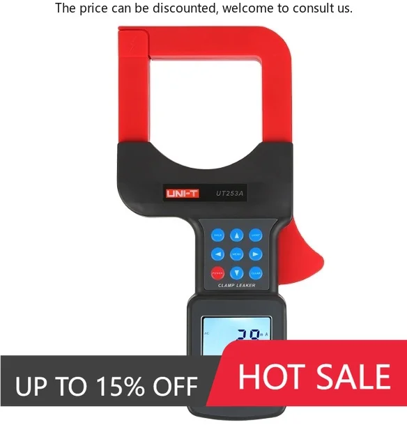Minimum Resolution 0.01mA80x80mmUT253A Leakage Current Detector Distribution Operation And Maintenance Solution
Minimum Resolution 0.01mA80x80mmUT253A Leakage Current Detector Distribution Operation And Maintenance Solution