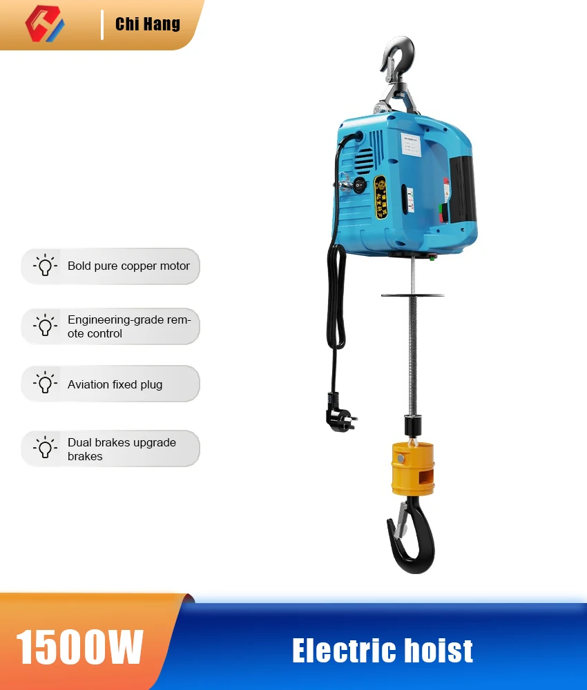 220v Portable Wireless Remote Control Electric Hoist Hoist Hoist Hoist for Home Small Lift Lifting Crane
220v Portable Wireless Remote Control Electric Hoist Hoist Hoist Hoist for Home Small Lift Lifting Crane