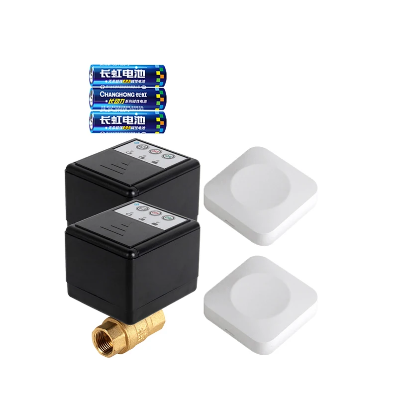 2 беспроводных датчика протечки воды + 2 умных автоматических запорных клапана WIFI 433 МГц DN15 DN20 DN25, защита от протечек воды для умного дома
2 беспроводных датчика протечки воды + 2 умных автоматических запорных клапана WIFI 433 МГц DN15 DN20 DN25, защита от протечек воды для умного дома
