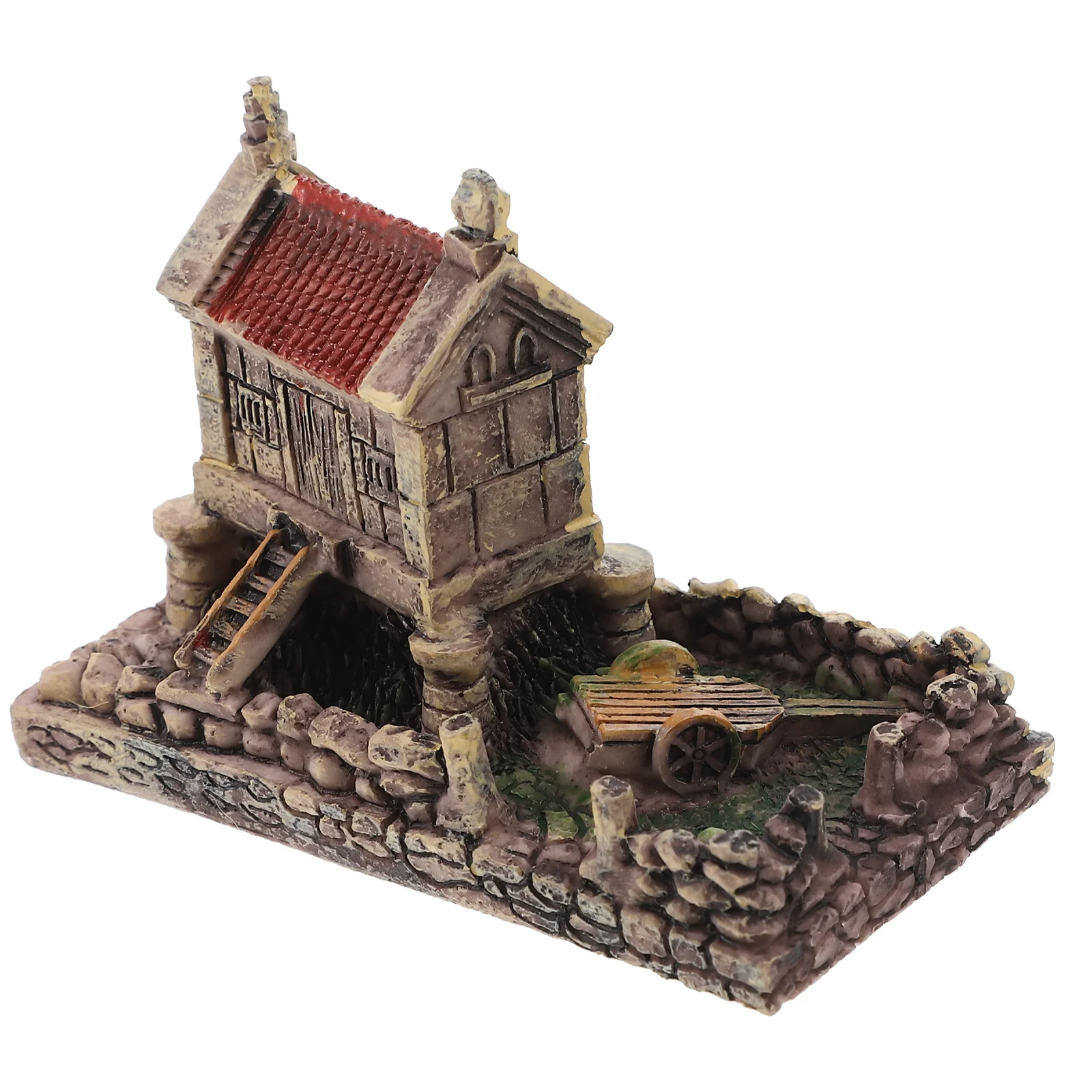 Resin Mini Stone House for Garden and Cake Decor Ornament Micro Landscape Scene Craft Desktop Decoration Item
Resin Mini Stone House for Garden and Cake Decor Ornament Micro Landscape Scene Craft Desktop Decoration Item