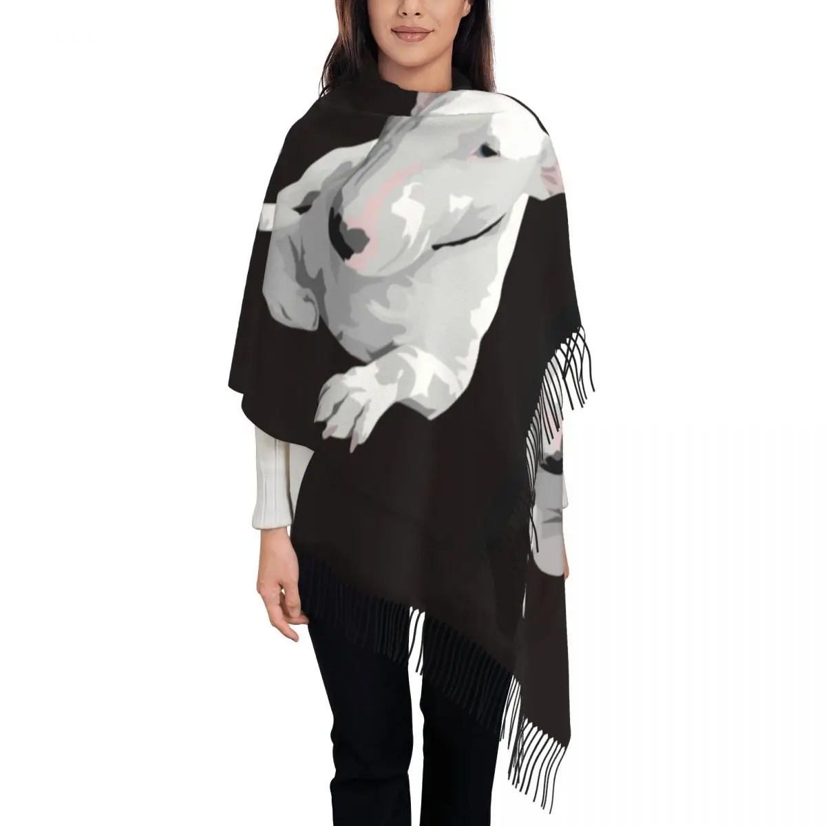 Personalized Print English Bull Terrier Dog Scarf Men Women Winter Warm Scarves Animal Pet Shawls Wraps
Personalized Print English Bull Terrier Dog Scarf Men Women Winter Warm Scarves Animal Pet Shawls Wraps