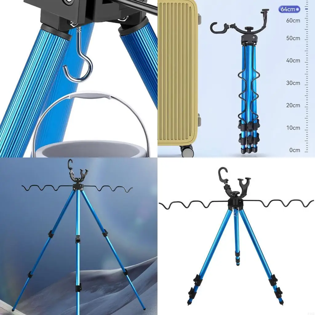 340F Tripod Stand for Outdoor Fishing Accessories Folding Fishing Rod Tripod Bracket
340F Tripod Stand for Outdoor Fishing Accessories Folding Fishing Rod Tripod Bracket
