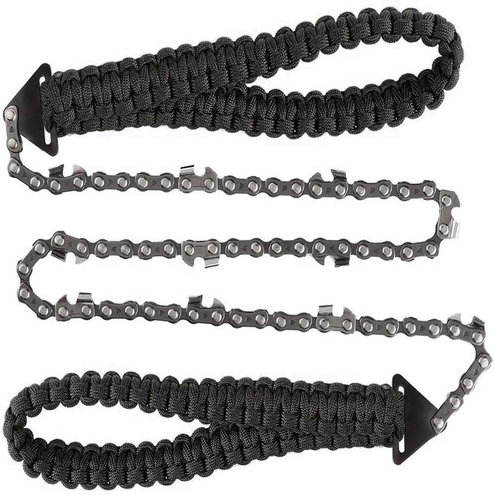 Wire Saw Sawing Rope Chain Surviving Tool Cutting Wood Saws Pocket with Rope Wood Pruning Outdoor Supply Outdoor Survival Gear
Wire Saw Sawing Rope Chain Surviving Tool Cutting Wood Saws Pocket with Rope Wood Pruning Outdoor Supply Outdoor Survival Gear