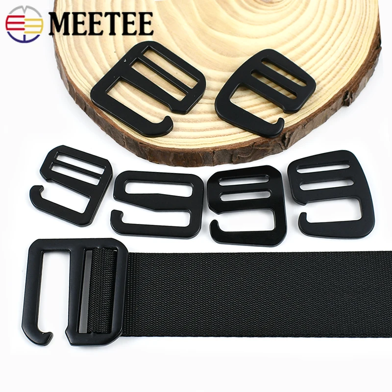 5/10Pcs 20-38mm Black Metal G Hook Buckles Webbing Strap Tri-Glide Slider Clasp Backpack Bags Adjust Buckle Hardware Accessories
5/10Pcs 20-38mm Black Metal G Hook Buckles Webbing Strap Tri-Glide Slider Clasp Backpack Bags Adjust Buckle Hardware Accessories