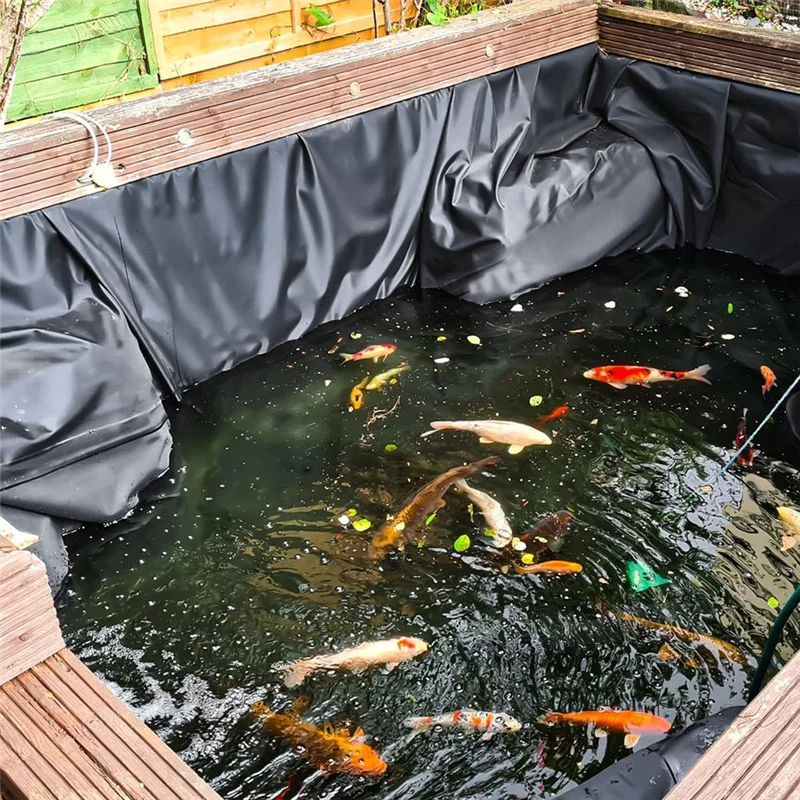 A19I-7X10 Ft Pond Liner HDPE Thickness Fish Pond Liners For Outdoor Ponds, Pond Liner For Waterfall, Fish Black
A19I-7X10 Ft Pond Liner HDPE Thickness Fish Pond Liners For Outdoor Ponds, Pond Liner For Waterfall, Fish Black