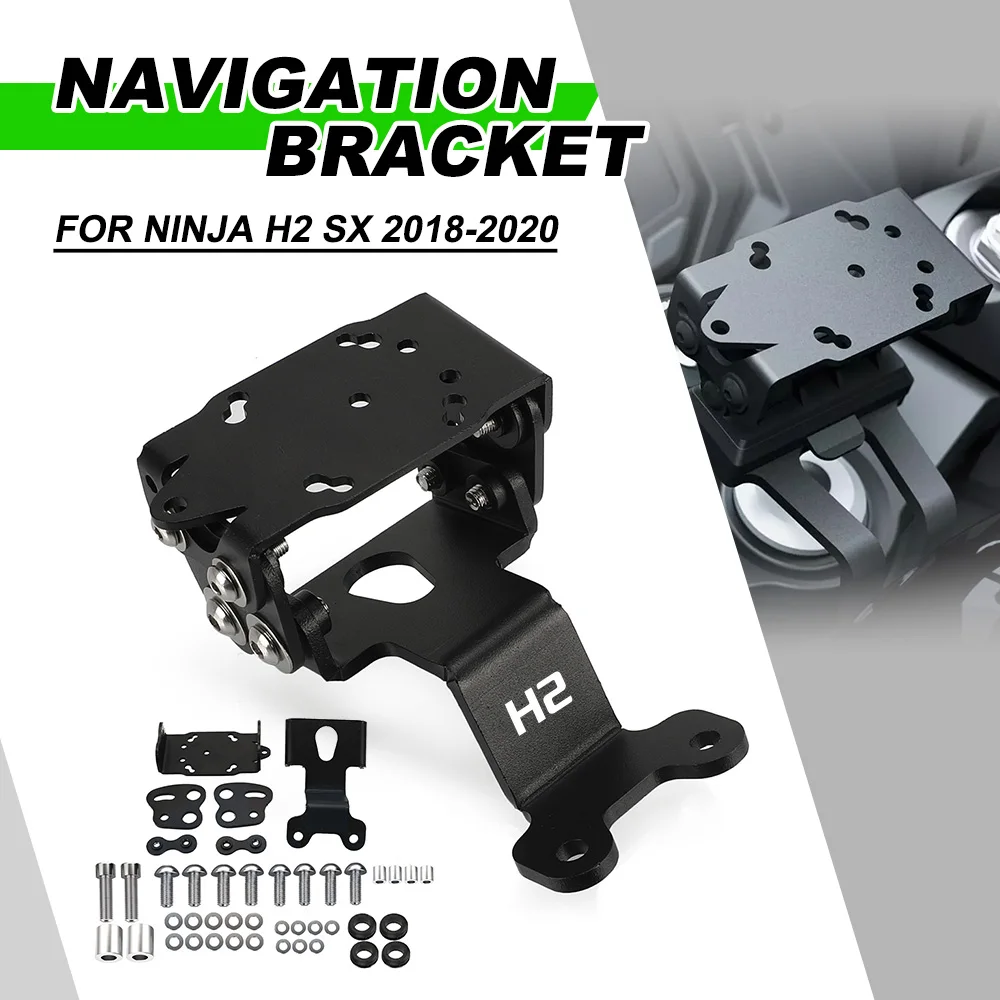 Motorcycle Accessories Phone Holder Stand GPS Navigation Plate Bracket For Kawasaki Ninja H2 SX H2SX 2018 2019 2020
Motorcycle Accessories Phone Holder Stand GPS Navigation Plate Bracket For Kawasaki Ninja H2 SX H2SX 2018 2019 2020