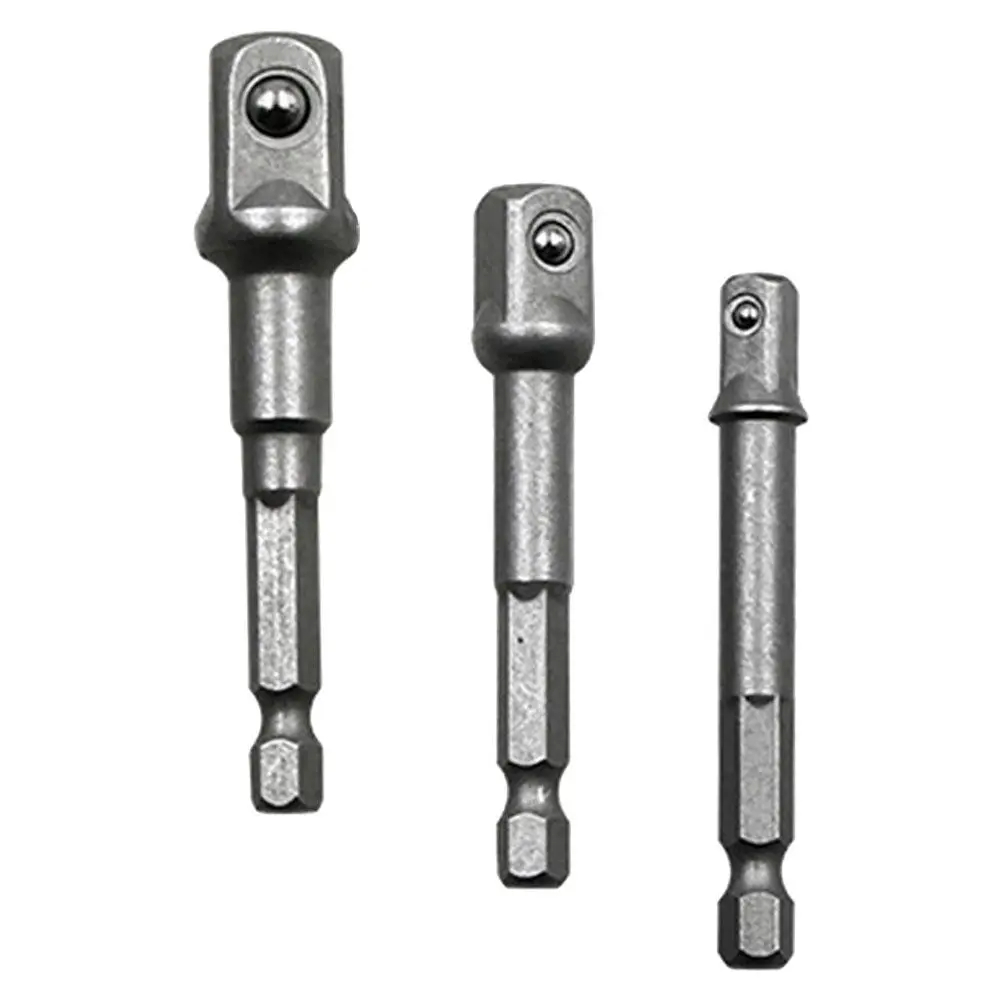 3Pcs Power Drill Socket Adapter Electric Conversion Rod Quick Impact Grade High Torque Multi-Size Socket Adapter for Automotive
3Pcs Power Drill Socket Adapter Electric Conversion Rod Quick Impact Grade High Torque Multi-Size Socket Adapter for Automotive