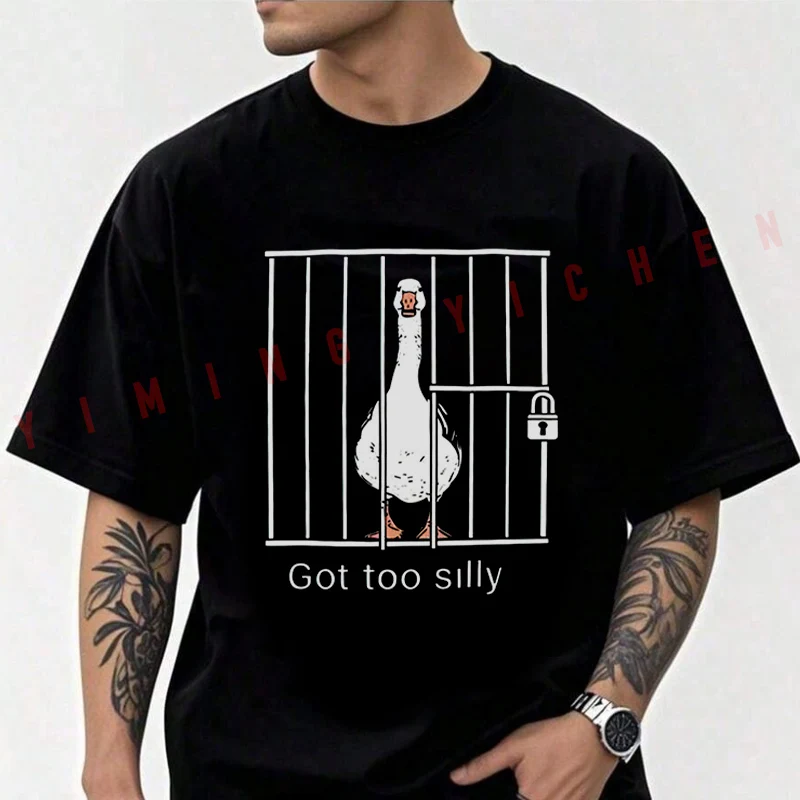 Too Silly Goose Graphic Motorcycle Men's Fashion T-shirt Moto Cotton Casual Summer Comfortable Short Sleeve Tops
Too Silly Goose Graphic Motorcycle Men's Fashion T-shirt Moto Cotton Casual Summer Comfortable Short Sleeve Tops