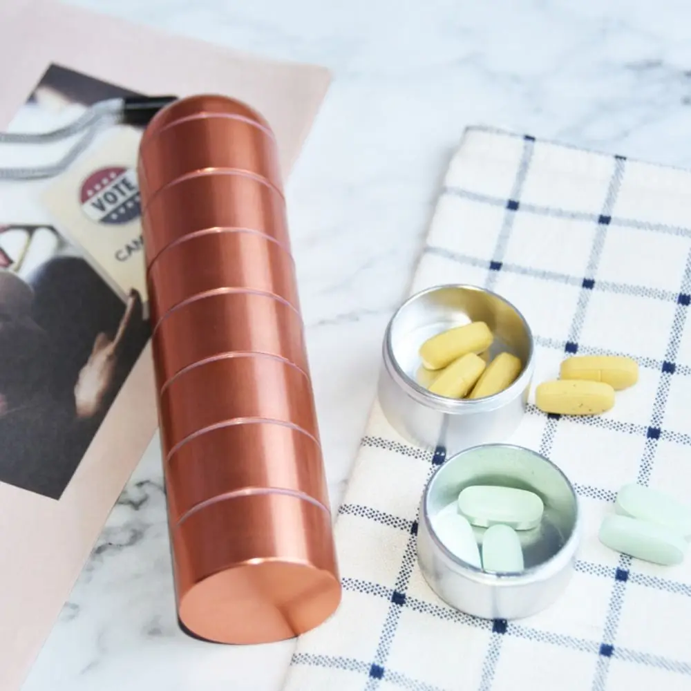 Titanium Alloy Multilayer Stainless Steel Pill Boxes Multifunction EDC Tool Storage Box Bottle Medicine Box Sealed Pill Bottle
Titanium Alloy Multilayer Stainless Steel Pill Boxes Multifunction EDC Tool Storage Box Bottle Medicine Box Sealed Pill Bottle
