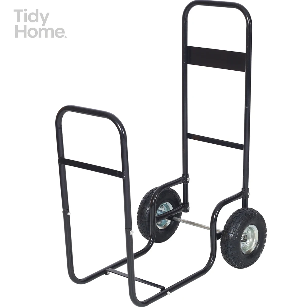 fireplace log rolling cart, wood rack with pneumatic wheels, rolls up and down stairs, heavy duty in door outdoor rolling cart
fireplace log rolling cart, wood rack with pneumatic wheels, rolls up and down stairs, heavy duty in door outdoor rolling cart
