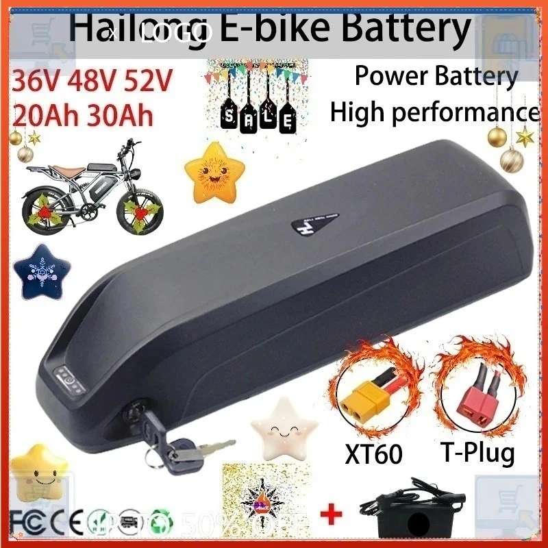 ❕=36V 48V 52V For Motor Electric Mountain Bike Hailong Battery With BMS 20Ah 30Ah,for Bafang BBS02 BBS03 BBSHD 750W 1000W Ebik
❕=36V 48V 52V For Motor Electric Mountain Bike Hailong Battery With BMS 20Ah 30Ah,for Bafang BBS02 BBS03 BBSHD 750W 1000W Ebik