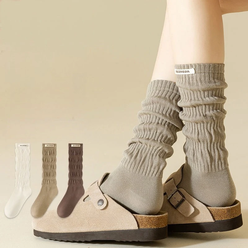 5 Pairs White Ankle Socks Fashion Autumn winter Knee-high Women's High Socks Ladies Warm Slouch Socks Stockings Hosiery 2025
5 Pairs White Ankle Socks Fashion Autumn winter Knee-high Women's High Socks Ladies Warm Slouch Socks Stockings Hosiery 2025