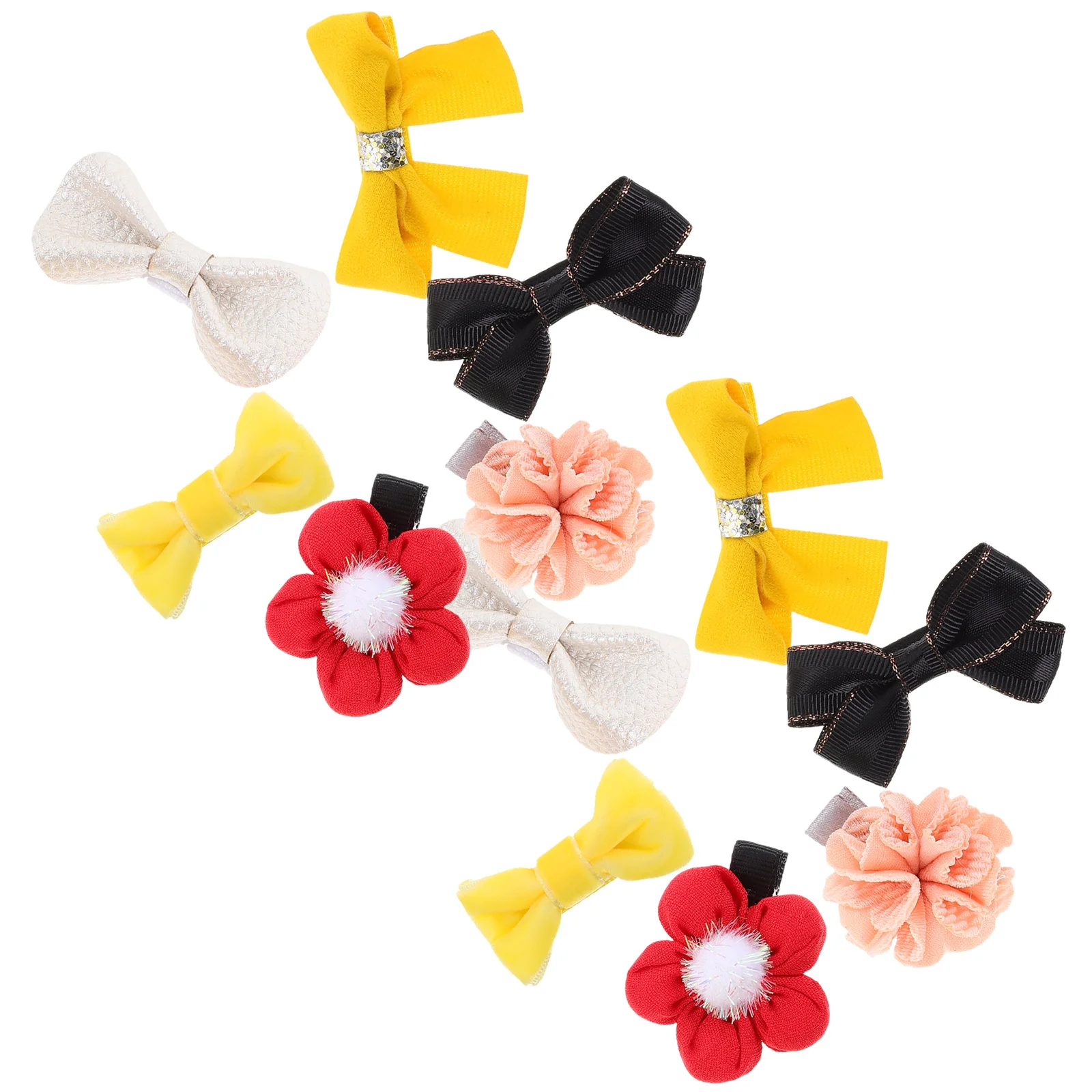 12pcs Girls Clips Set Flower Bow Hairpins Cute Hair Accessories Durable Metal Fabric Long Lasting Safe Styling Easy Use Elegant
12pcs Girls Clips Set Flower Bow Hairpins Cute Hair Accessories Durable Metal Fabric Long Lasting Safe Styling Easy Use Elegant
