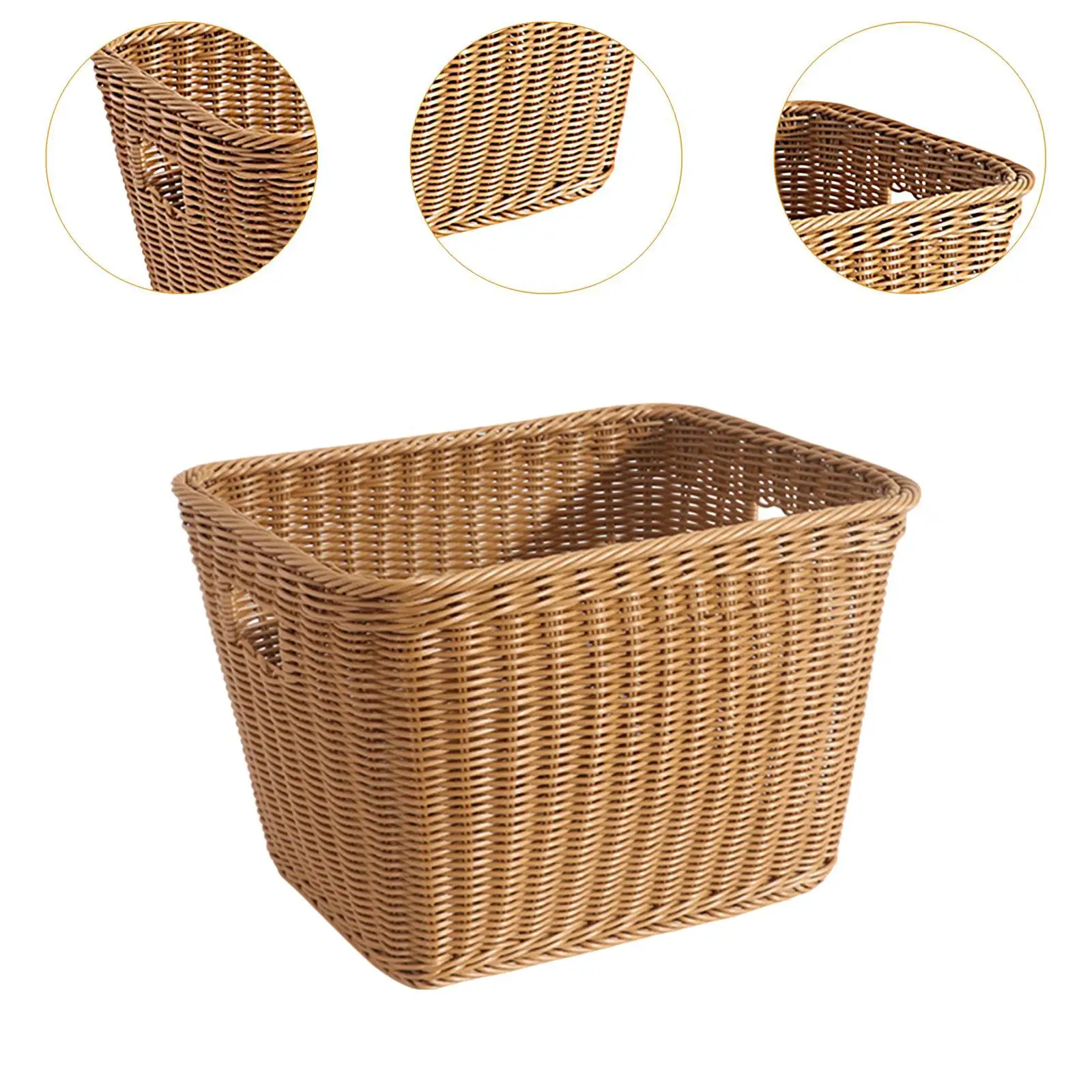 Laundry Basket Storage Box Durable Waterproof Woven Organizer Multipurpose Hamper for Home Nursery Bathroom
Laundry Basket Storage Box Durable Waterproof Woven Organizer Multipurpose Hamper for Home Nursery Bathroom