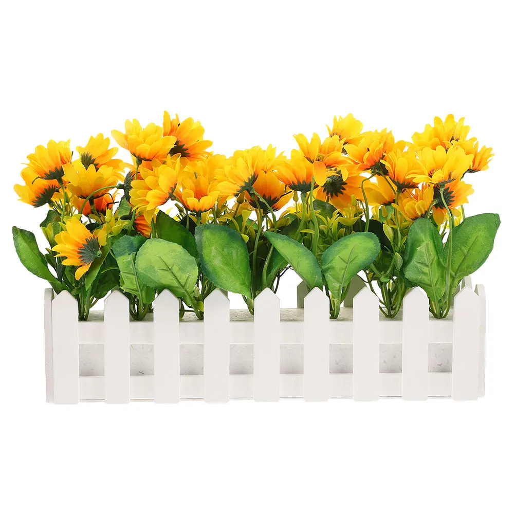 40 White Sunflowers Artificial Flowers Decor Artificial Sunflowers Realistic Bonsai Home Garden Party Supplies
40 White Sunflowers Artificial Flowers Decor Artificial Sunflowers Realistic Bonsai Home Garden Party Supplies