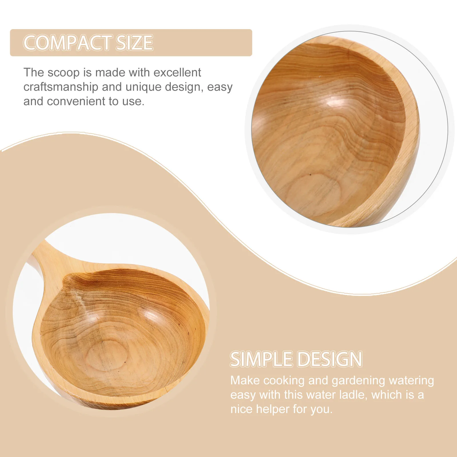 Wooden Water Scoop Large Shower Ladle Spoon for Sauna Bath Child Universal Utensil Portable Multipurpose
Wooden Water Scoop Large Shower Ladle Spoon for Sauna Bath Child Universal Utensil Portable Multipurpose