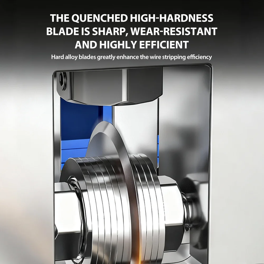 Portable Wire Stripper Manual Wire Stripping Tool 1-25mm Cable Electric Peeling Machine with Hand Crank Hand Electric Drill
Portable Wire Stripper Manual Wire Stripping Tool 1-25mm Cable Electric Peeling Machine with Hand Crank Hand Electric Drill