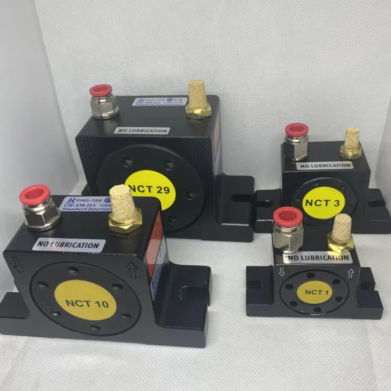 Netter Type Pneumatic Turbine Vibrators NCT 4,Low noise and high vibration force
Netter Type Pneumatic Turbine Vibrators NCT 4,Low noise and high vibration force