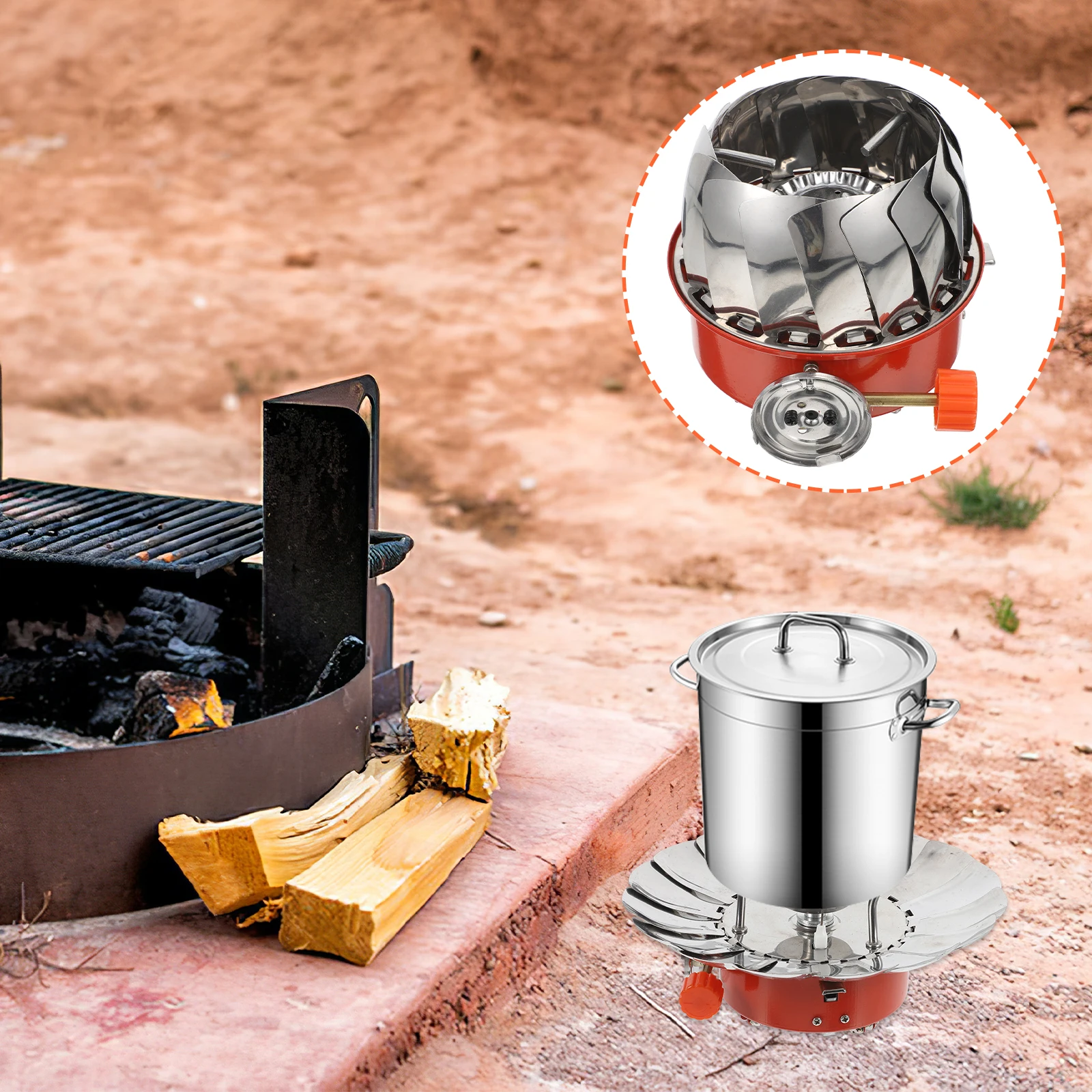 Outdoor Portable Windproof Gas Stove Mini Camp Stove With Trachea High-Quality Burner For Picnic Barbecue Climbing Fishing
Outdoor Portable Windproof Gas Stove Mini Camp Stove With Trachea High-Quality Burner For Picnic Barbecue Climbing Fishing