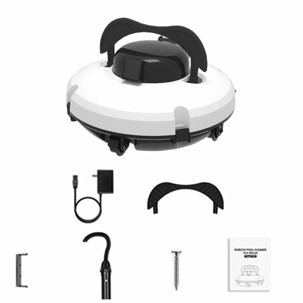 Cordless Robotic Pool Cleaner High Power Dual Motors Intelligent Self - Parking Pool Vacuum Cleaner for Flat Ground Pools
Cordless Robotic Pool Cleaner High Power Dual Motors Intelligent Self - Parking Pool Vacuum Cleaner for Flat Ground Pools