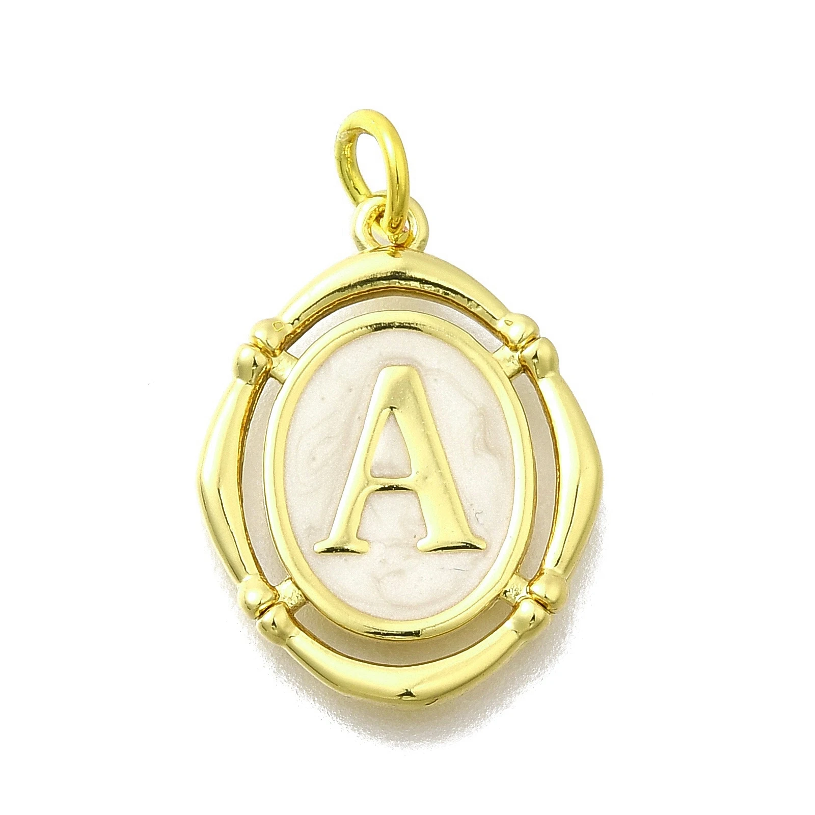 5pcs Metal Pendants with Enamel Oval with Letter Real 18K Gold Plated with Jump Ring for Making DIY Jewelry Necklace Earring
5pcs Metal Pendants with Enamel Oval with Letter Real 18K Gold Plated with Jump Ring for Making DIY Jewelry Necklace Earring
