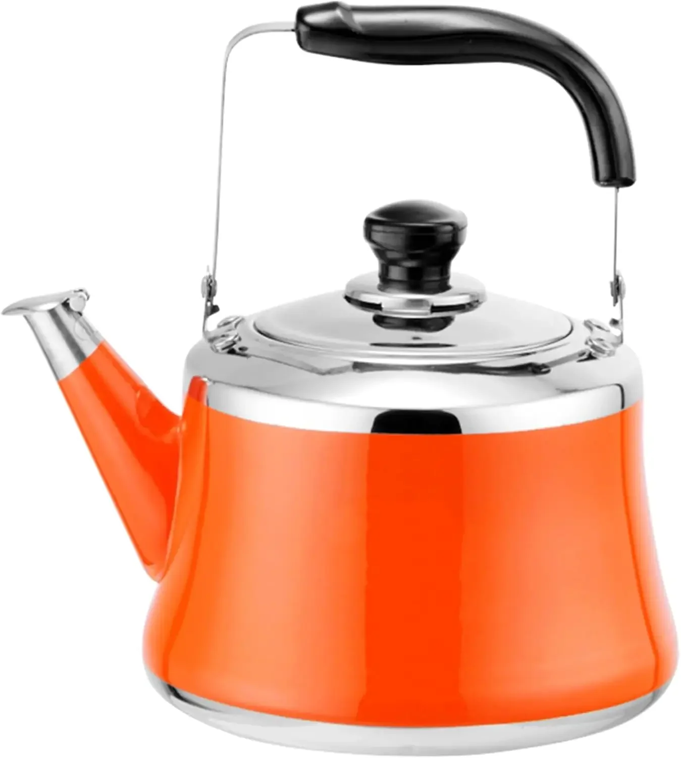 Tea Pot, Tea Kettle, Whistling Teapot for Stove Top, for Coffee, Milk, Gas Electric Applicable(5L)
Tea Pot, Tea Kettle, Whistling Teapot for Stove Top, for Coffee, Milk, Gas Electric Applicable(5L)