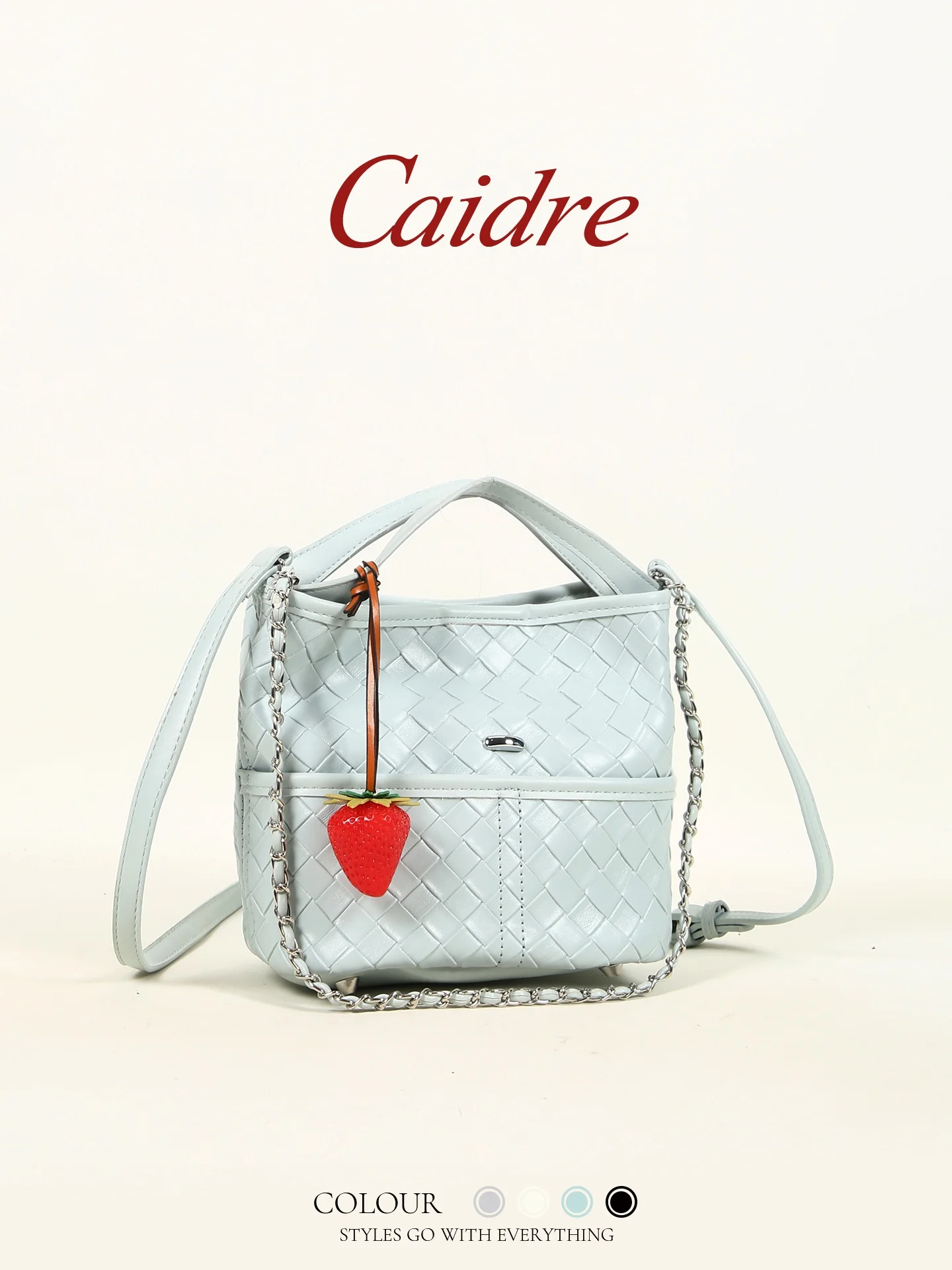 Caidre Women's Bucket Bag Commuter Chain Single Shoulder Underarm Bag Soft Handle Korean Style Fashion Handbag
Caidre Women's Bucket Bag Commuter Chain Single Shoulder Underarm Bag Soft Handle Korean Style Fashion Handbag