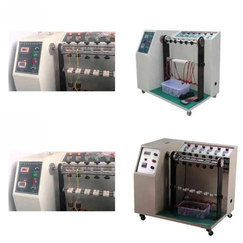 Digital Display Wire Cable Repeated Bending Fatigue Testing Machine
Digital Display Wire Cable Repeated Bending Fatigue Testing Machine