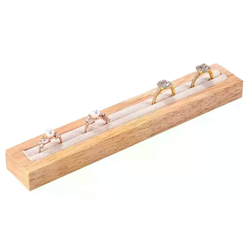 Elegant Wooden Jewelry Tray with Solid Wood Design for Showcasing Earrings and Rings at Home
Elegant Wooden Jewelry Tray with Solid Wood Design for Showcasing Earrings and Rings at Home