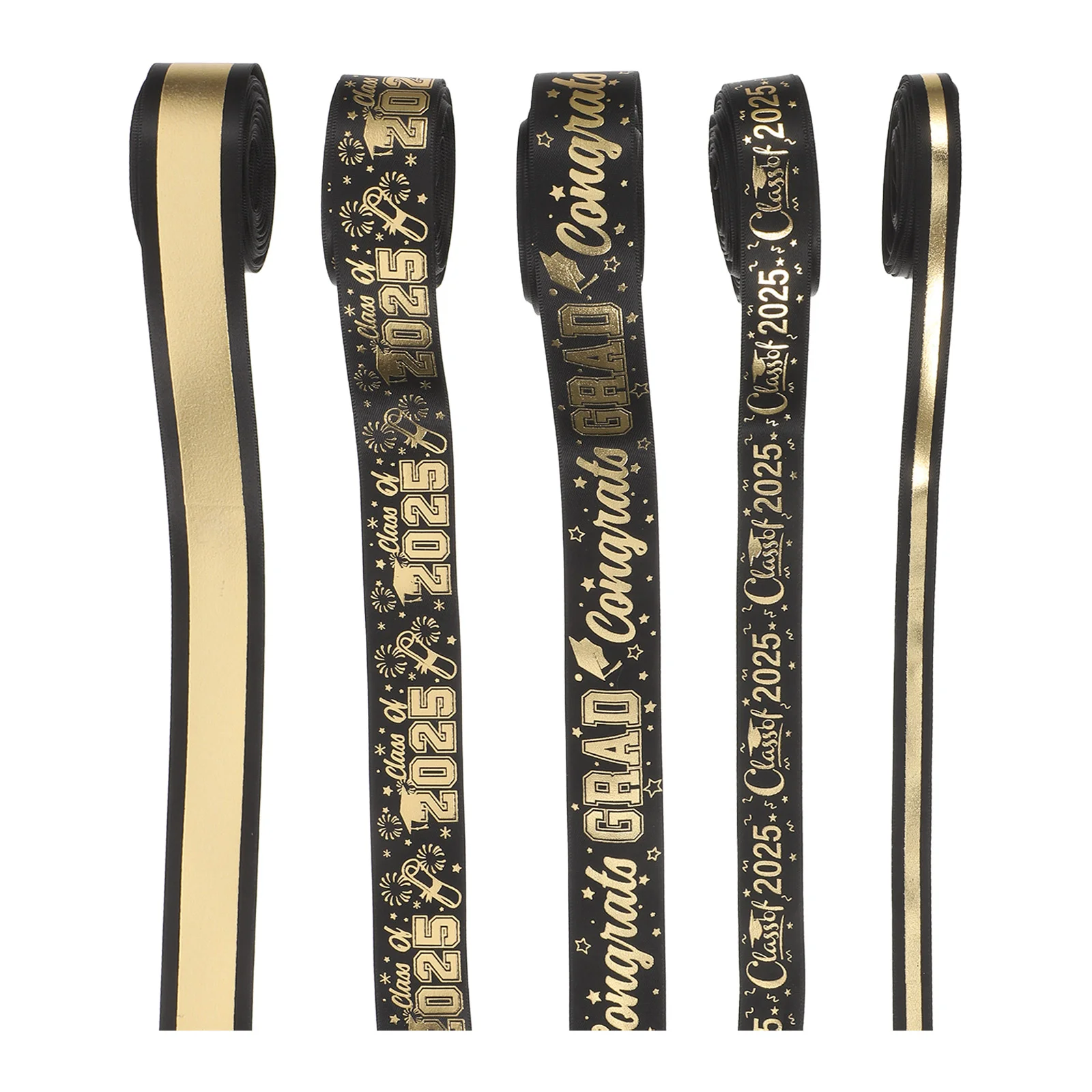 5pcs Graduation Ribbons Congrats Class of 2025 Polyester Ribbon for Party Present Wrapping Bows Decorations Gifts
5pcs Graduation Ribbons Congrats Class of 2025 Polyester Ribbon for Party Present Wrapping Bows Decorations Gifts