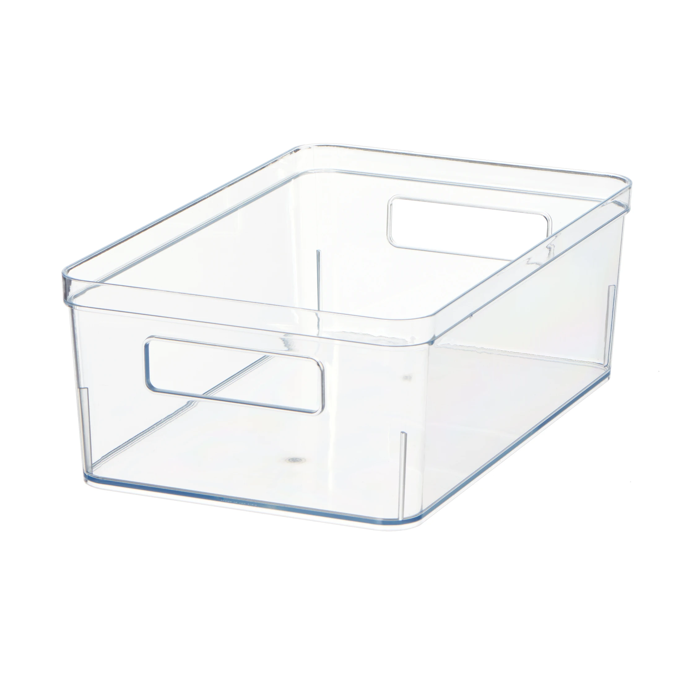 Large Clear Plastic Pantry Storage Organizer Bin, Kitchen Cabinet, Fridge and Shelf Storage Container
Large Clear Plastic Pantry Storage Organizer Bin, Kitchen Cabinet, Fridge and Shelf Storage Container
