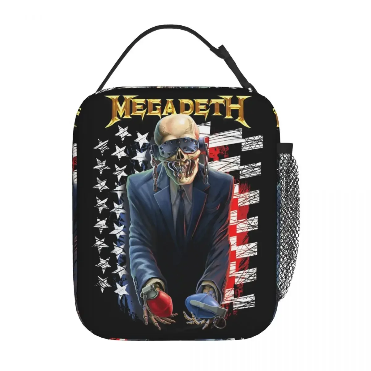 Megadeths Rock Band Lightning Vic Merch Insulated Lunch Tote Bag For School Food Storage Bag Portable Thermal Cooler Lunch Box
Megadeths Rock Band Lightning Vic Merch Insulated Lunch Tote Bag For School Food Storage Bag Portable Thermal Cooler Lunch Box