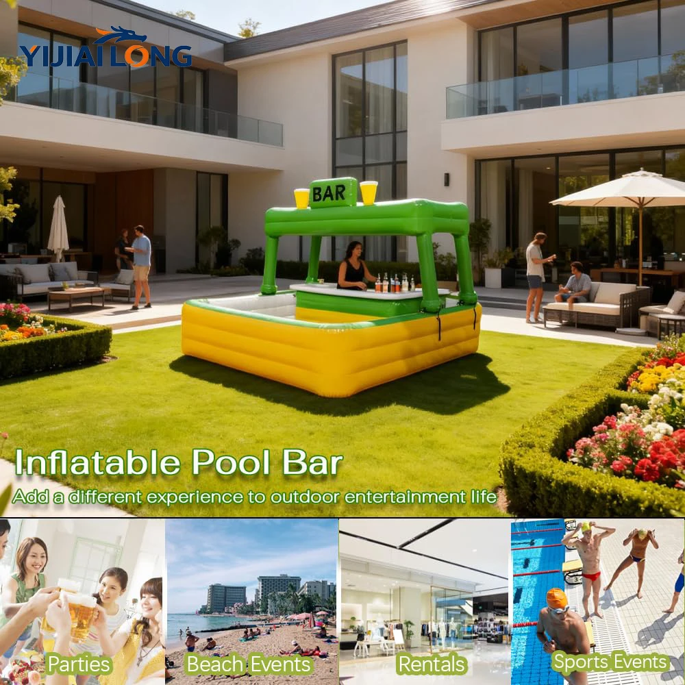 Надувной плавучий бар для воды - надувной бар для бассейна на заднем дворе, легкий шатер-павильон для вечеринок для взрослых и детей
Надувной плавучий бар для воды - надувной бар для бассейна на заднем дворе, легкий шатер-павильон для вечеринок для взрослых и детей