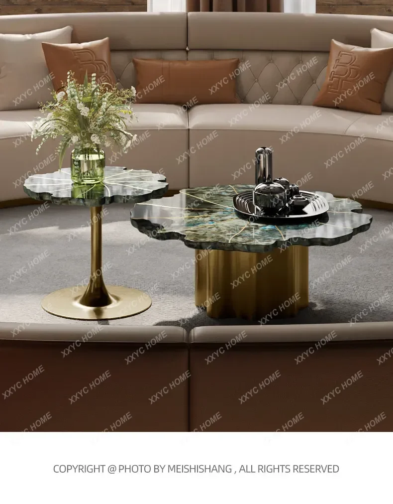 Large Flat-floor Villa, Natural Luxury Stone Coffee Table, High-end Italian Light Luxury Set Table
Large Flat-floor Villa, Natural Luxury Stone Coffee Table, High-end Italian Light Luxury Set Table