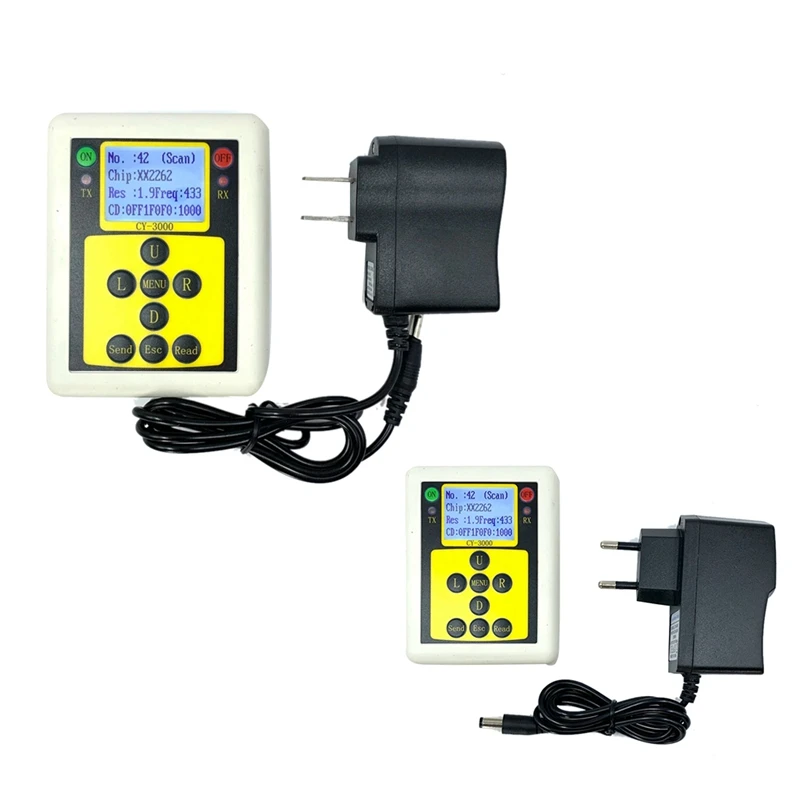 A23F-Wireless Remote Control Analyzer 315Mhz/433Mhz Analyzer Multifunctional Frequency Meter Counter Tester
A23F-Wireless Remote Control Analyzer 315Mhz/433Mhz Analyzer Multifunctional Frequency Meter Counter Tester