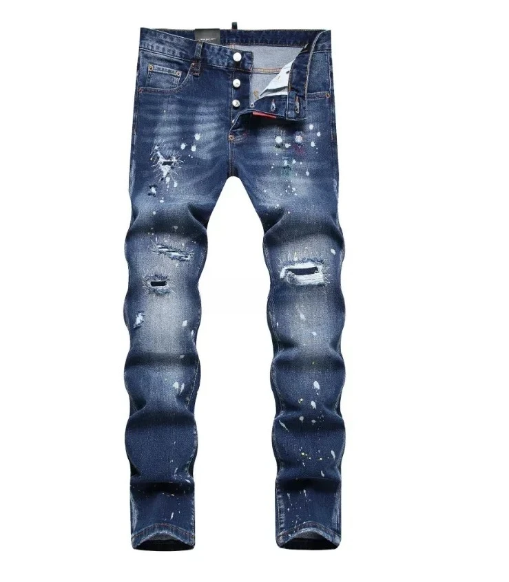 Y2K Mens Stretch Skinny Jeans Quality Street Fashion Slim Fit Jeans Male Blue Denim Pants Men Skinny Ripped Jeans Size 44-54
Y2K Mens Stretch Skinny Jeans Quality Street Fashion Slim Fit Jeans Male Blue Denim Pants Men Skinny Ripped Jeans Size 44-54