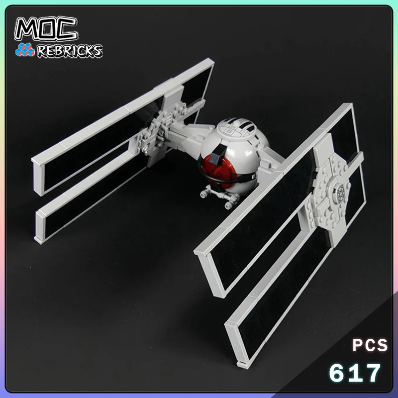 Space Series MOC Building Block TIE Droid - Minifig Scale Fighter Building Block Assembly Model DIY Bricks Puzzle Toy Xmas Gift
Space Series MOC Building Block TIE Droid - Minifig Scale Fighter Building Block Assembly Model DIY Bricks Puzzle Toy Xmas Gift