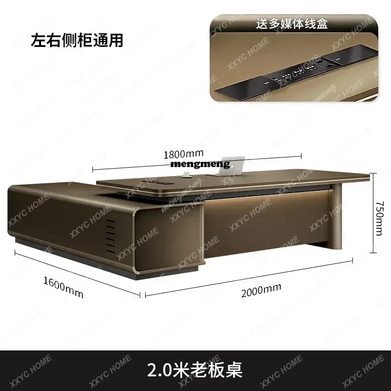 New arrive Luxury L Shaped office table , simple leadership, furniture manager's room, president's desk Modern light home luxury
New arrive Luxury L Shaped office table , simple leadership, furniture manager's room, president's desk Modern light home luxury